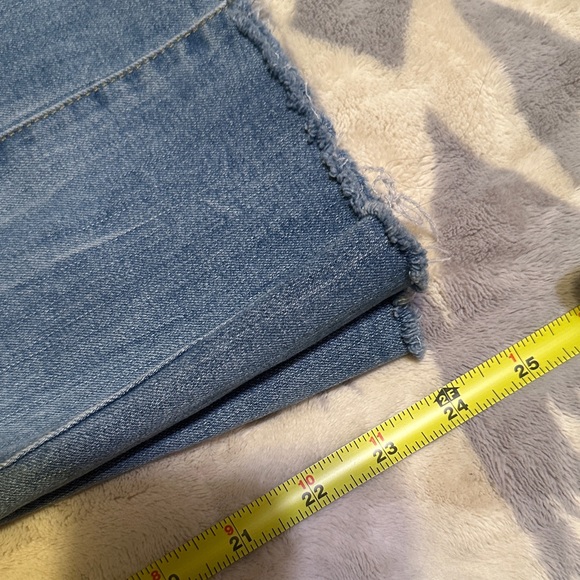 A160.  Inc Classic Denim pull on faded Flare Leg Jeans - Picture 10 of 10